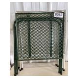 (3) Metal side tables