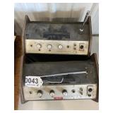 (2) Portable PA speaker systems