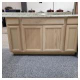 Cabinet and counter top