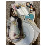 Decorative plates, frame