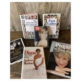 Books (Lady Di, Presidents, Life)