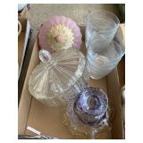 Candy dish, cups, and more