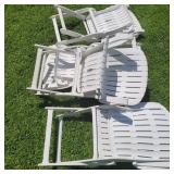 (4)adjustable chairs