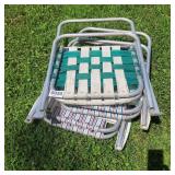 (3) lawn chairs