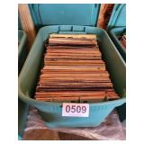 Country 33 RPM records & tote