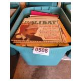 33 RPM records & tote