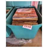 33 RPM records and tote