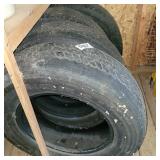 (4) General tires (used) P245/70 R17