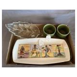 Vintage trays and bowls