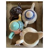 (4) teapots