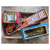 Nascar signs, ornament, bobble head