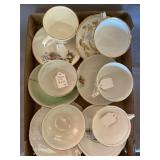 Tea cups and saucers