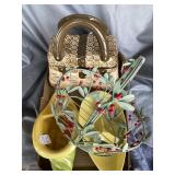 Divided dish, basket, more