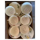 Tea cups and saucers
