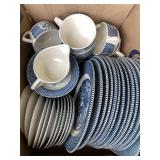 Currier & Ives dish set