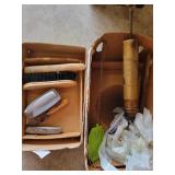 Grease gun, brushes and more
