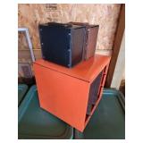 Record cabinet and 45RPM cases