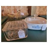 Refrigerator dish, Corning Ware dish