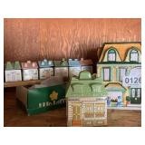 Pottery cookie jars, and spice jars