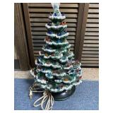 19" Ceramic Christmas tree
