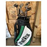 Golf clubs, SOBE bag