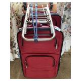 (2) Stratus luggage bags, cart