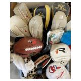 Golf Club covers, golf ball display