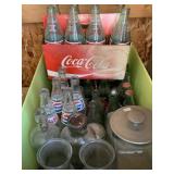 Coca-Cola, Pepsi Cola and more bottles