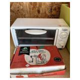 Toaster oven and apple parer