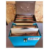 45 RPM records, mostly country