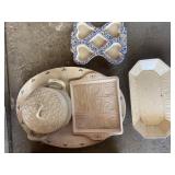 Platters, serving dishes