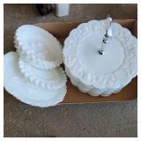 Milk glass (Some Fenton)