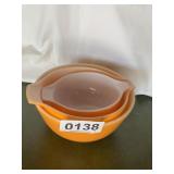 (3) Pyrex Bowls