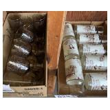 Glassware and various glasses