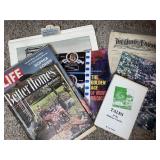 Magazines, local books