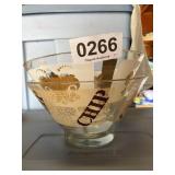 (2) Chip and Dip bowls