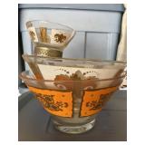 (2) Chip and Dip bowls