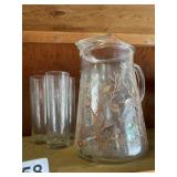 Tabasco cups, pitchers