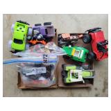 Plastic trucks & tractors