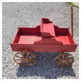 Wooden wagon
