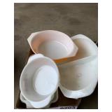 Pyrex and Fire King dishes