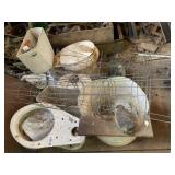 Toilets, tomato cages and more