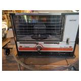 Teknika space heater and table