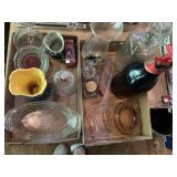 Ashtrays, bottles, dishes and more