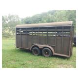 Moritz horse trailer