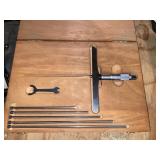 Starrett depth gauge