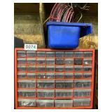 Bolt, washers, hardware bin