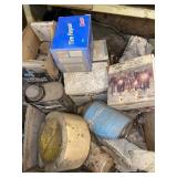 Wheel spacer, oil filter, fiberglass repair kit