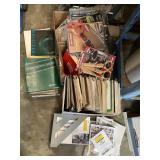 Large lot catalogs, paper items, more