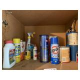 Cleaners, paints and more